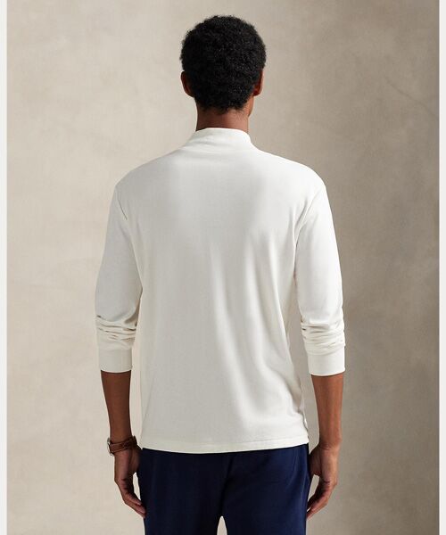 POLO RALPH LAUREN / ポロ ラルフ ローレン カットソー | ソフト コットン モックネック シャツ | 詳細3