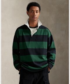 POLO RALPH LAUREN / ポロ ラルフ ローレン カットソー | ビッグ フィット ストライプド ジャージー ラグビー シャツ