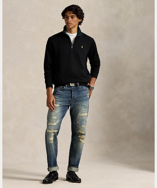 POLO RALPH LAUREN / ポロ ラルフ ローレン スウェット | RL フリース クォータージップ スウェットシャツ | 詳細2