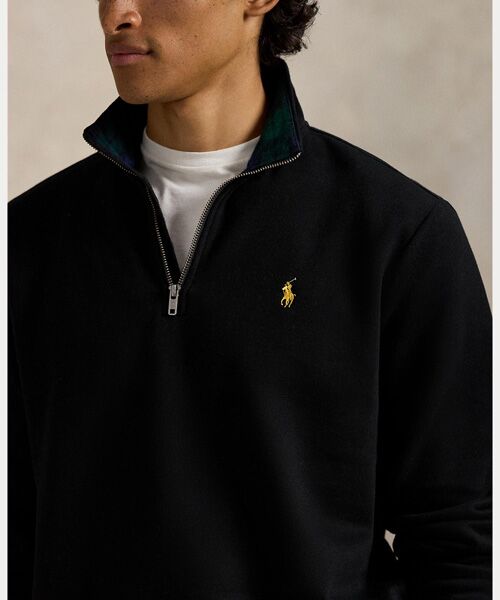 POLO RALPH LAUREN / ポロ ラルフ ローレン スウェット | RL フリース クォータージップ スウェットシャツ | 詳細4