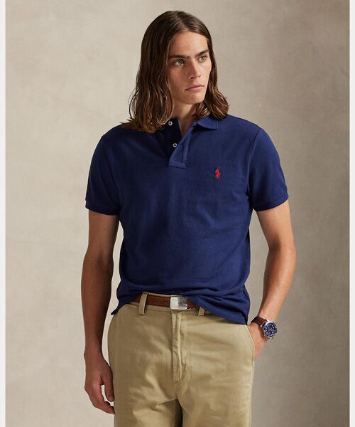 POLO RALPH LAUREN / ポロ ラルフ ローレン ポロシャツ | アイコニック メッシュ ポロシャツ(400ブルー)