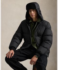 Ralph Lauren 黒 ダウンジャケット フード付き POLO RALPH LAUREN ダウンジャケット ダウン フーデッド