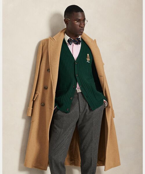 POLO RALPH LAUREN / ポロ ラルフ ローレン カーディガン・ボレロ | ビッグ フィット ドッグエンブロイダリー ウール カーディガン | 詳細5