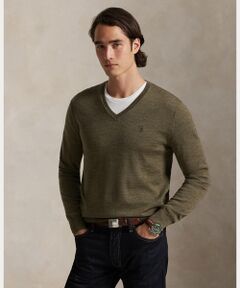 POLO RALPH LAUREN / ポロ ラルフ ローレン ニット・セーター | スリム フィット ウォッシャブル ウール  Vネック セーター