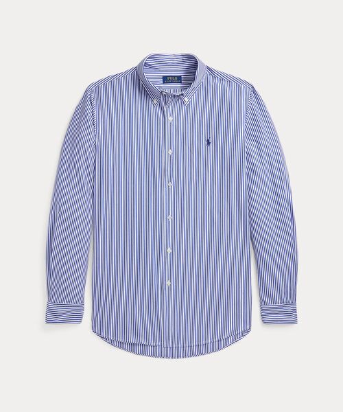 POLO RALPH LAUREN / ポロ ラルフ ローレン シャツ・ブラウス | クラシック フィット ストレッチ ポプリン シャツ(400ブルー)