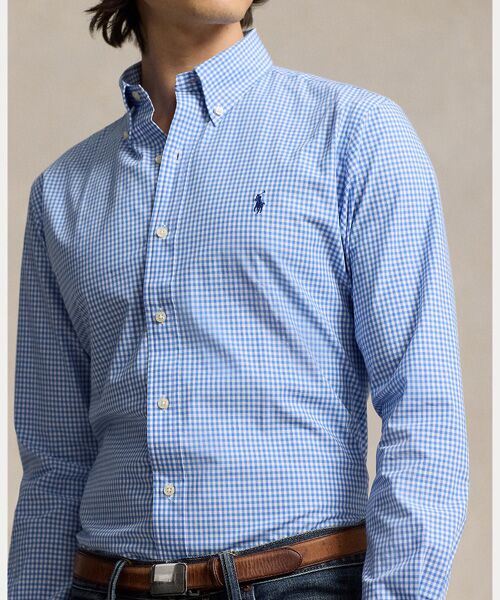 POLO RALPH LAUREN / ポロ ラルフ ローレン シャツ・ブラウス | クラシック フィット チェック ストレッチ ポプリン シャツ | 詳細4