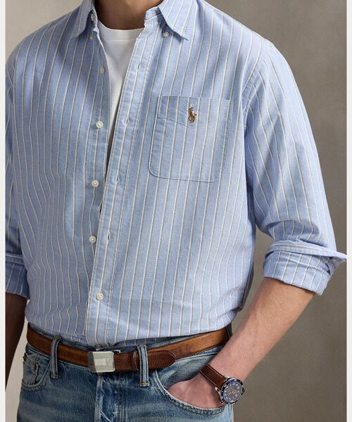POLO RALPH LAUREN / ポロ ラルフ ローレン シャツ・ブラウス | クラシック フィット ストライプド オックスフォード シャツ | 詳細4