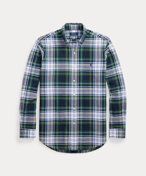 クラシック フィット チェック オックスフォード シャツ