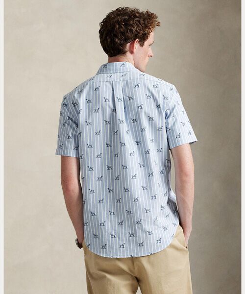 POLO RALPH LAUREN / ポロ ラルフ ローレン シャツ・ブラウス | クラシック フィット ストライプド ドッグプリント シャツ | 詳細3