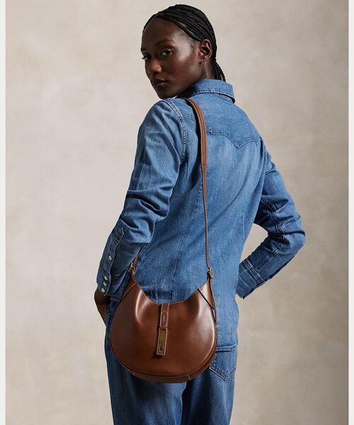 POLO RALPH LAUREN / ポロ ラルフ ローレン ショルダーバッグ | Polo ID レザー スモール ショルダー バッグ | 詳細6