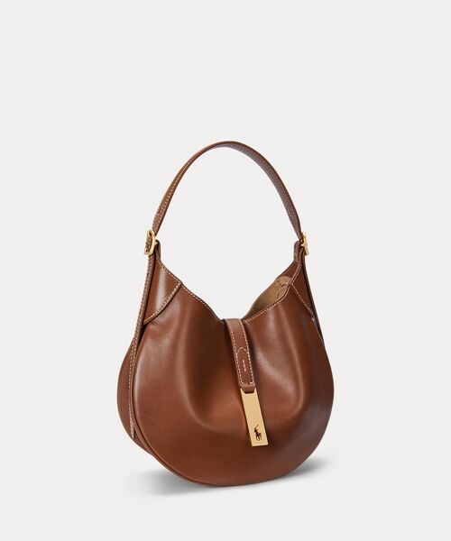 POLO RALPH LAUREN / ポロ ラルフ ローレン ショルダーバッグ | Polo ID レザー スモール ショルダー バッグ | 詳細7