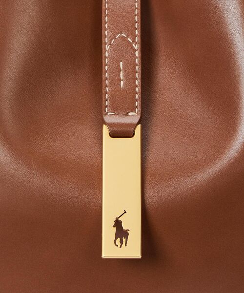 POLO RALPH LAUREN / ポロ ラルフ ローレン ショルダーバッグ | Polo ID レザー スモール ショルダー バッグ | 詳細4