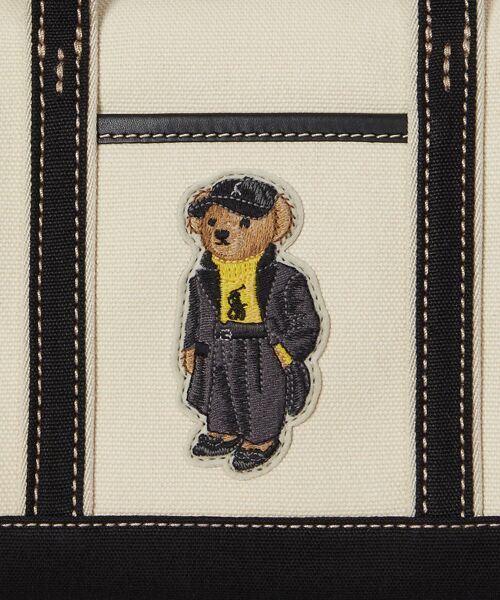 POLO RALPH LAUREN / ポロ ラルフ ローレン トートバッグ | Polo ベア キャンバス ミニ ショッパー トート | 詳細4