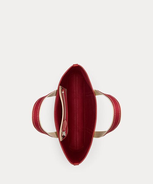 POLO RALPH LAUREN / ポロ ラルフ ローレン トートバッグ | Polo ベア キャンバス スモール ショッパー トート | 詳細3