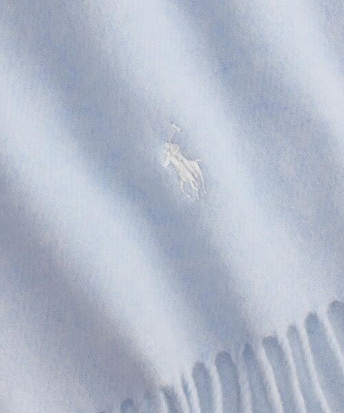 POLO RALPH LAUREN / ポロ ラルフ ローレン マフラー・ショール・スヌード・ストール | フリンジトリム ウール マフラー | 詳細2