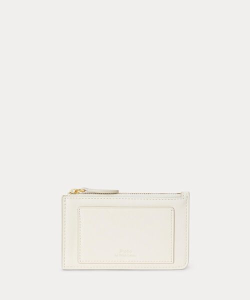 POLO RALPH LAUREN / ポロ ラルフ ローレン カードケース・名刺入れ・定期入れ | Polo ベア レザー ジップ カード ケース | 詳細1