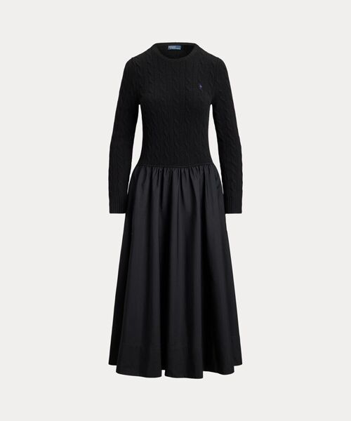 POLO RALPH LAUREN / ポロ ラルフ ローレン ロング・マキシ丈ワンピース | ハイブリッド ケーブル セーター ドレス | 詳細1