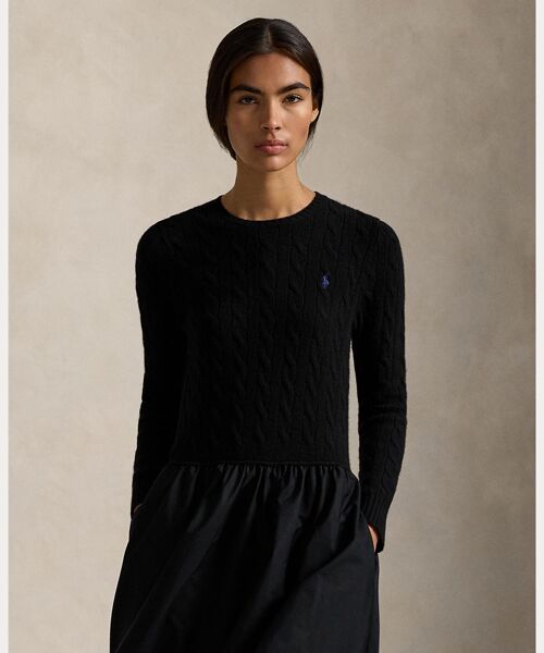 POLO RALPH LAUREN / ポロ ラルフ ローレン ロング・マキシ丈ワンピース | ハイブリッド ケーブル セーター ドレス | 詳細2