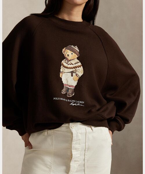 POLO RALPH LAUREN / ポロ ラルフ ローレン スウェット | Polo ベア フリース クルーネック | 詳細4