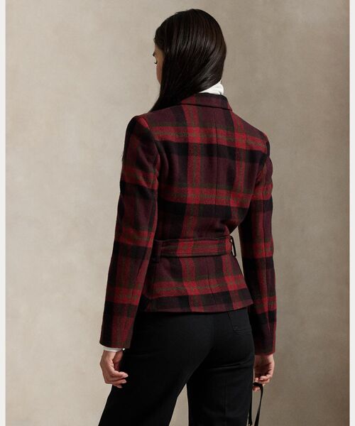 POLO RALPH LAUREN / ポロ ラルフ ローレン その他アウター | ベルテッド ツイード ジャケット | 詳細3