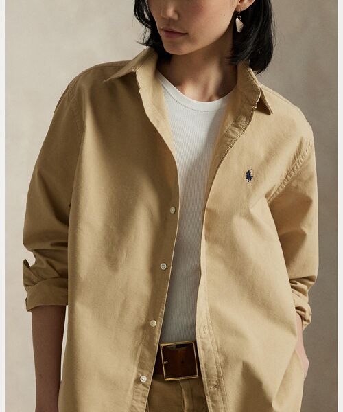 POLO RALPH LAUREN / ポロ ラルフ ローレン シャツ・ブラウス | オーバーサイズ フィット コットン オックスフォード シャツ | 詳細4