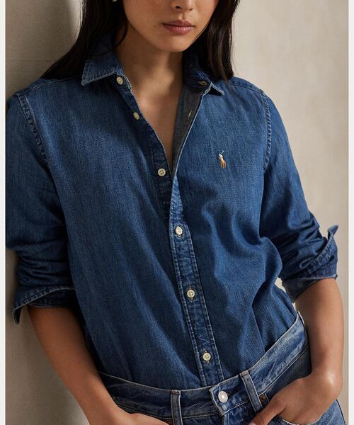POLO RALPH LAUREN / ポロ ラルフ ローレン シャツ・ブラウス | スリム フィット デニム シャツ | 詳細4