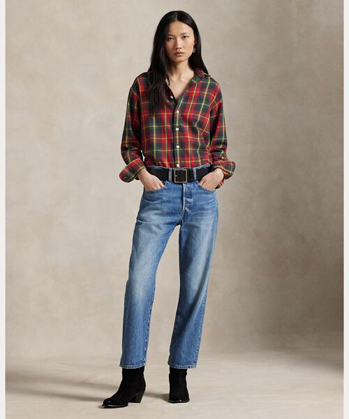 POLO RALPH LAUREN / ポロ ラルフ ローレン シャツ・ブラウス | リラックス フィット チェック コットン ツイル シャツ | 詳細2