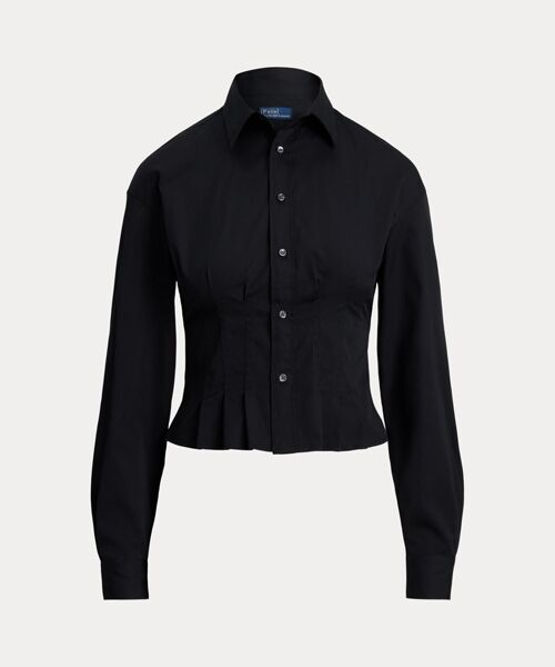 POLO RALPH LAUREN / ポロ ラルフ ローレン シャツ・ブラウス | プリーテッド コットン シャツ | 詳細1