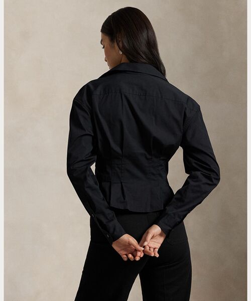 POLO RALPH LAUREN / ポロ ラルフ ローレン シャツ・ブラウス | プリーテッド コットン シャツ | 詳細3