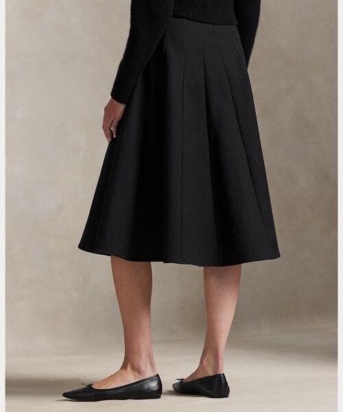 POLO RALPH LAUREN / ポロ ラルフ ローレン ロング・マキシ丈スカート | ギャバジン Aライン スカート | 詳細3
