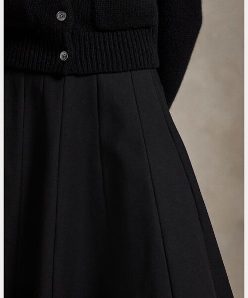 POLO RALPH LAUREN / ポロ ラルフ ローレン ロング・マキシ丈スカート | ギャバジン Aライン スカート | 詳細4