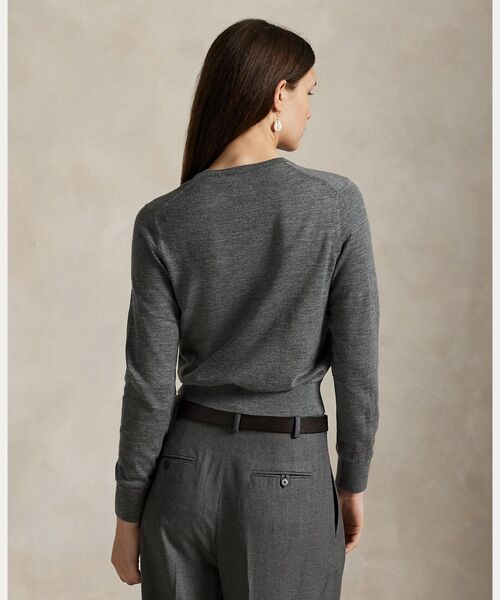 POLO RALPH LAUREN / ポロ ラルフ ローレン ニット・セーター | ウール クルーネック セーター | 詳細3