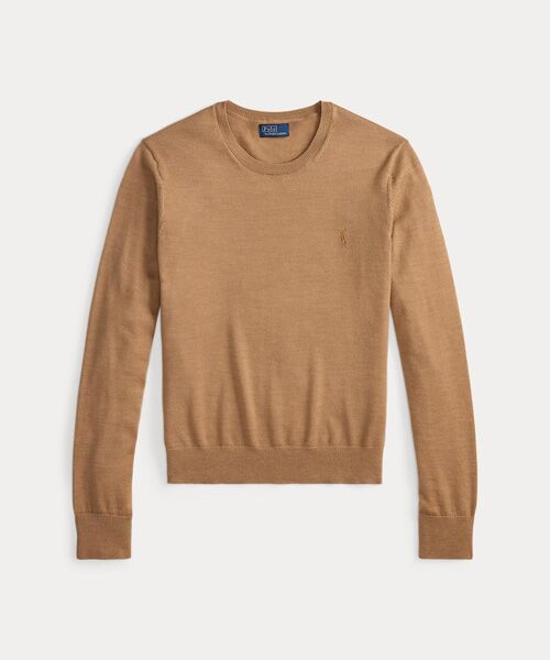 POLO RALPH LAUREN / ポロ ラルフ ローレン ニット・セーター | ウール クルーネック セーター | 詳細1