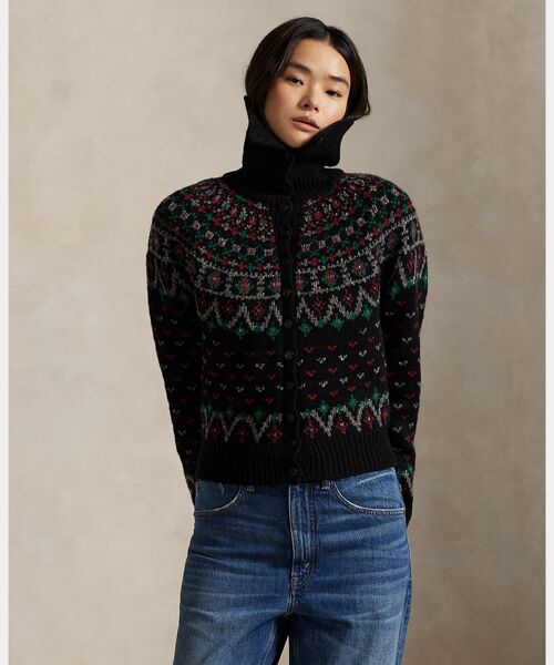 POLO RALPH LAUREN / ポロ ラルフ ローレン カーディガン・ボレロ | フェア アイル ウールブレンド カーディガン | 詳細5