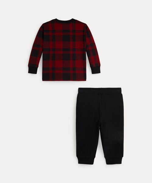 POLO RALPH LAUREN / ポロ ラルフ ローレン Tシャツ | (ベビー)Polo ベア ジャージー Tシャツ & フリース パンツ セット | 詳細1