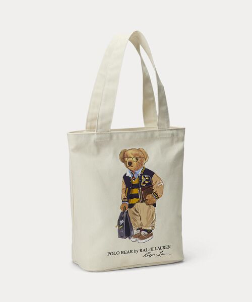 POLO RALPH LAUREN / ポロ ラルフ ローレン トートバッグ | (ボーイズ 8才～20才)Polo ベア コットン キャンバス トート | 詳細1