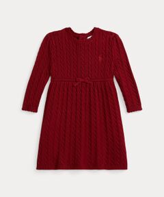 ガールズ 2才～6才)カラード クレープ ドレス （ミニ丈・ひざ丈