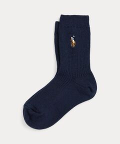 POLO RALPH LAUREN / ポロ ラルフ ローレン ソックス | (ガールズ 2才～6才)リブ クルー ソックス