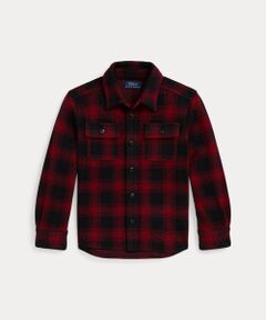 POLO RALPH LAUREN / ポロ ラルフ ローレン シャツ・ブラウス | (ボーイズ 2才～7才)チェック ニット フランネル シャツ ジャケット
