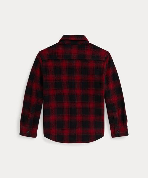 POLO RALPH LAUREN / ポロ ラルフ ローレン シャツ・ブラウス | (ボーイズ 2才~7才)チェック ニット フランネル シャツ ジャケット | 詳細1