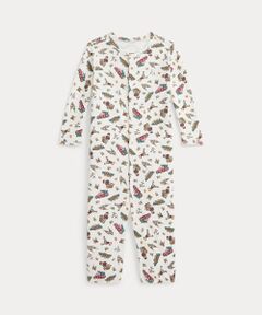 POLO RALPH LAUREN / ポロ ラルフ ローレン ロンパース | (ベビー)Polo ベア コンバーチブル ガウンカバーオール