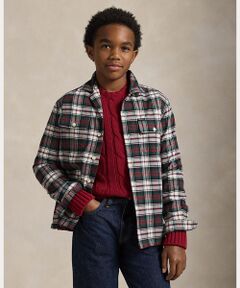 POLO RALPH LAUREN / ポロ ラルフ ローレン シャツ・ブラウス | (ボーイズ 8才～20才)チェック コットン オックスフォード ワークシャツ