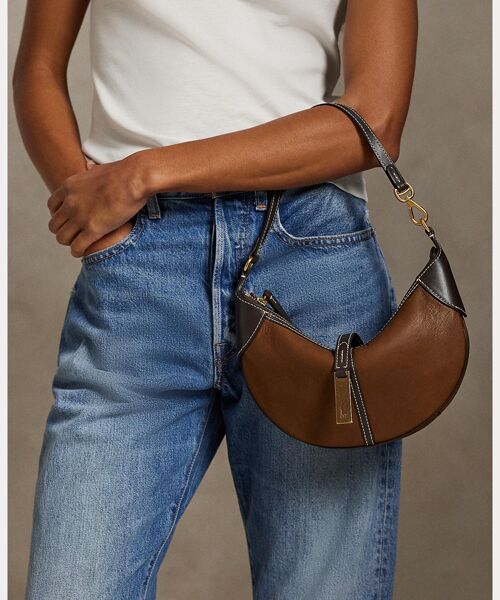 POLO RALPH LAUREN / ポロ ラルフ ローレン ショルダーバッグ | Polo ID レザー ミニ ショルダー バッグ | 詳細6