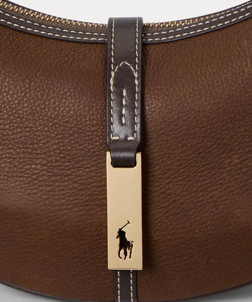 POLO RALPH LAUREN / ポロ ラルフ ローレン ショルダーバッグ | Polo ID レザー ミニ ショルダー バッグ | 詳細4