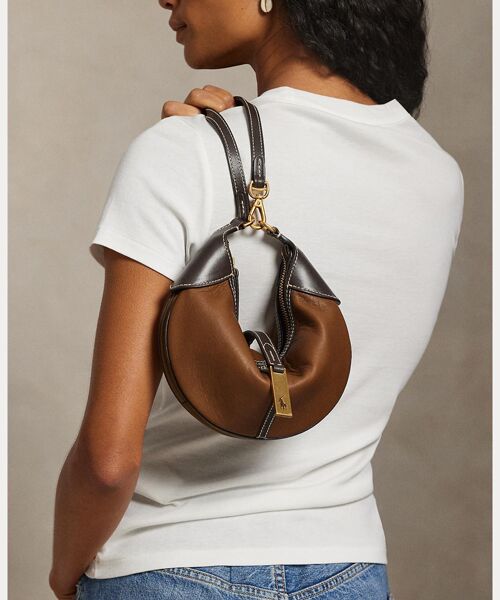 POLO RALPH LAUREN / ポロ ラルフ ローレン ショルダーバッグ | Polo ID レザー ミニ ショルダー バッグ | 詳細5