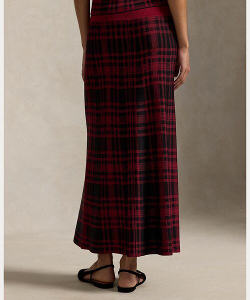 POLO RALPH LAUREN / ポロ ラルフ ローレン ロング・マキシ丈スカート | チェック セーター スカート | 詳細3