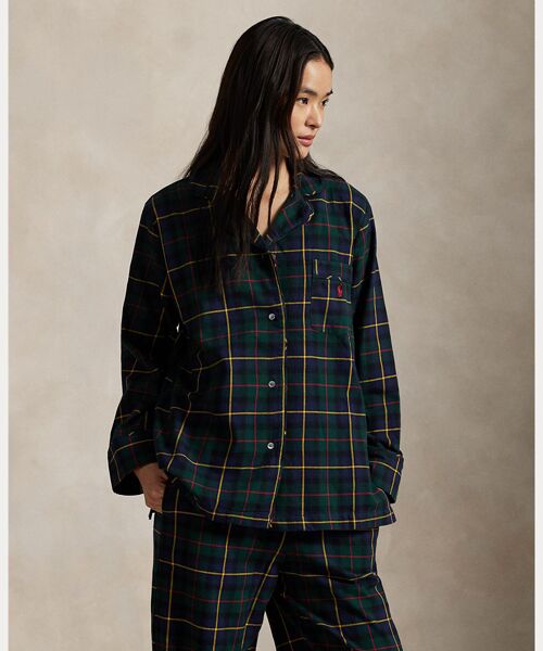 POLO RALPH LAUREN / ポロ ラルフ ローレン ルームウェア | チェック フランネル パジャマ セット | 詳細2