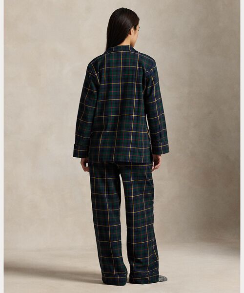 POLO RALPH LAUREN / ポロ ラルフ ローレン ルームウェア | チェック フランネル パジャマ セット | 詳細3