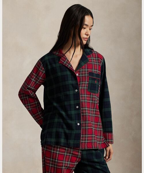 POLO RALPH LAUREN / ポロ ラルフ ローレン ルームウェア | チェック ロングスリーブ パジャマ セット | 詳細2