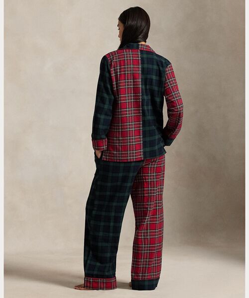 POLO RALPH LAUREN / ポロ ラルフ ローレン ルームウェア | チェック ロングスリーブ パジャマ セット | 詳細3